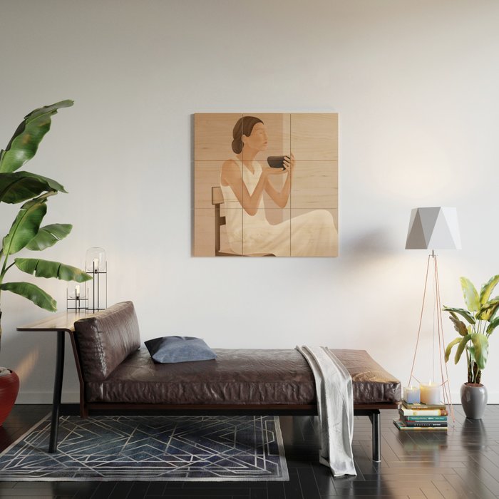 Brewed Tea Wood Wall Art Gallery Image 2