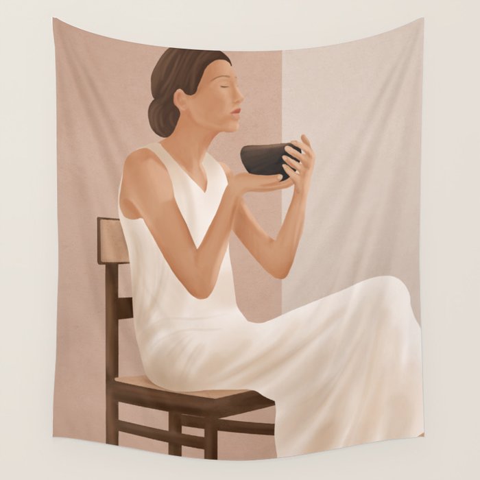 Brewed Tea Wall Tapestry Gallery Image 4