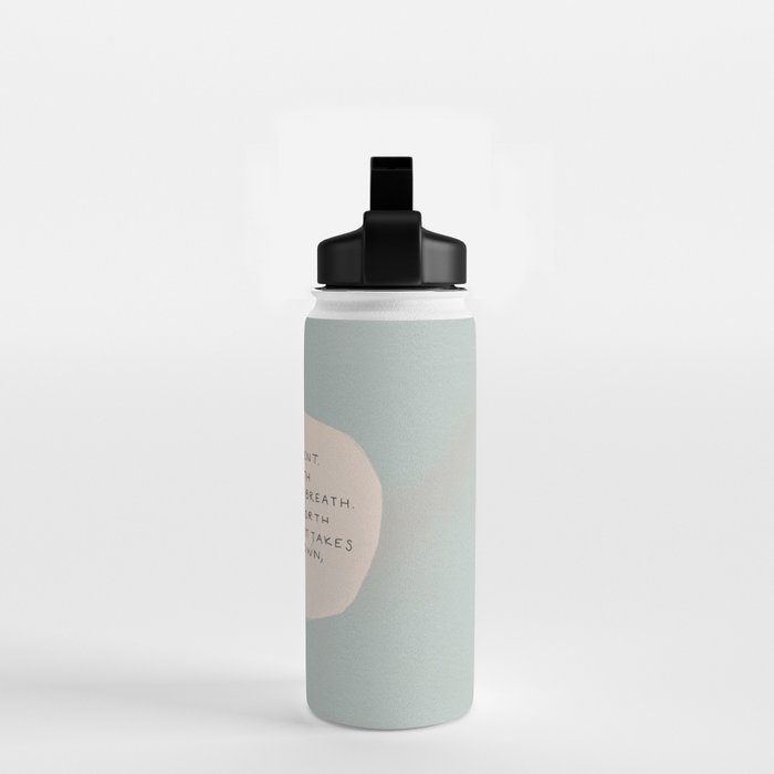 Be Still And Rest. Water Bottle Gallery Image 2