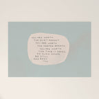 Be Still And Rest. Welcome Mat Gallery Image 1