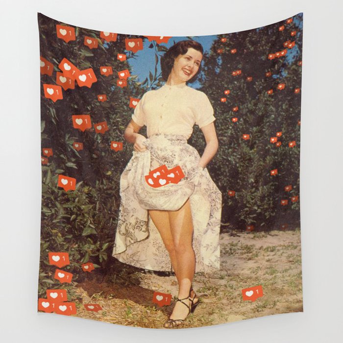 The Orchard Of Me - Social Media Insta likes Wall Tapestry Gallery Image 4