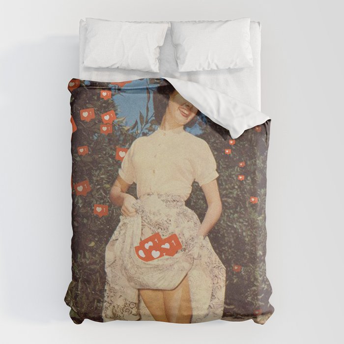 The Orchard Of Me - Social Media Insta likes Duvet Cover Gallery Image 1