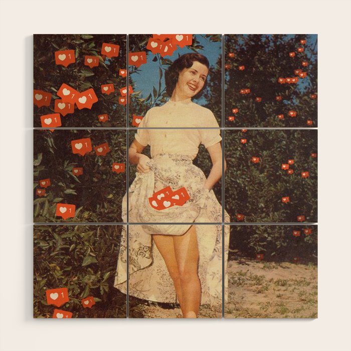 The Orchard Of Me - Social Media Insta likes Wood Wall Art Gallery Image 1