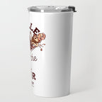 Belle Of The Bar Pinup Mermaid Travel Mug Gallery Image 2