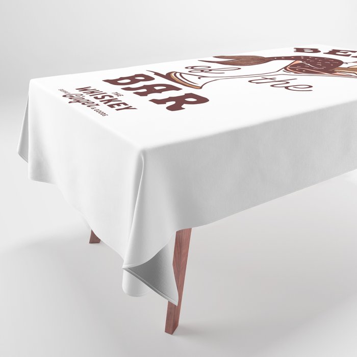 Belle Of The Bar Pinup Mermaid Tablecloth Gallery Image 1