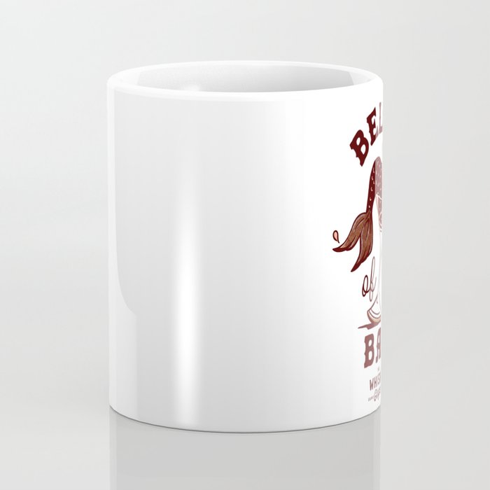 Belle Of The Bar Pinup Mermaid Coffee Mug Gallery Image 4