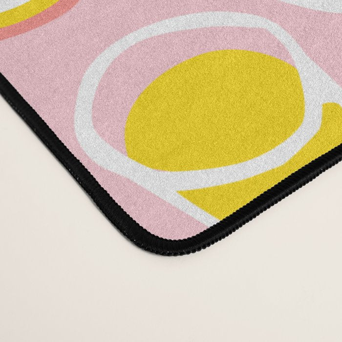 Fresh lemonade fruit drink cartoon pattern Desk Mat Gallery Image 4