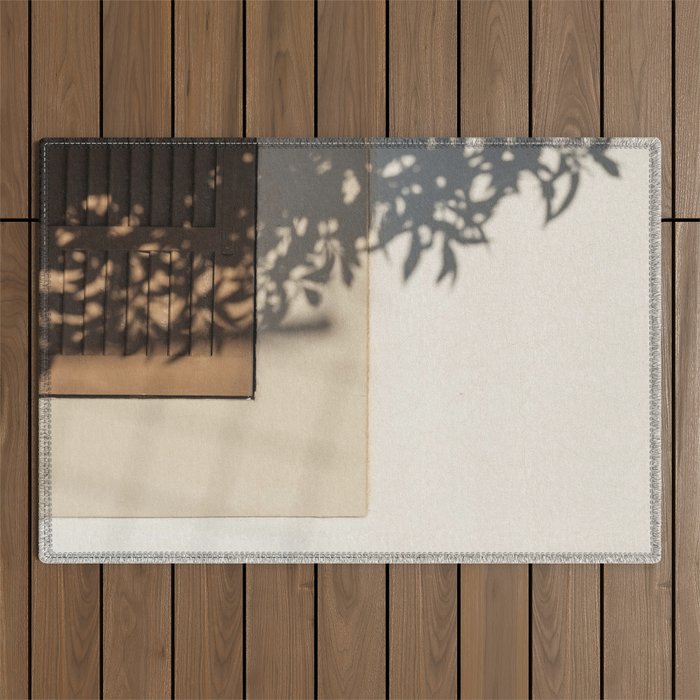 Shadow House Facade Outdoor Rug Gallery Image 1