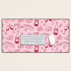 Late Dinner Desk Mat Gallery Image 1