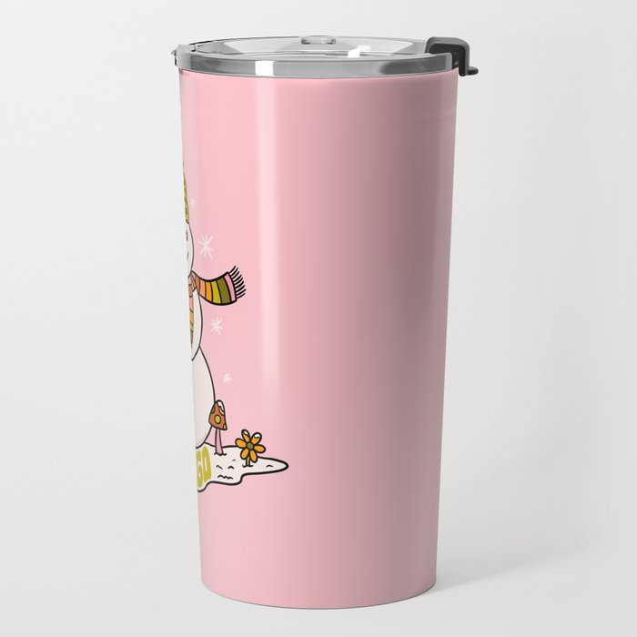 Virgo Snowman Travel Mug Gallery Image 2