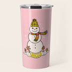 Virgo Snowman Travel Mug Gallery Image 1