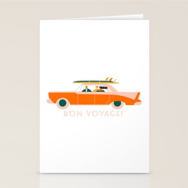 Bon voyage Stationery Card Gallery Image 1