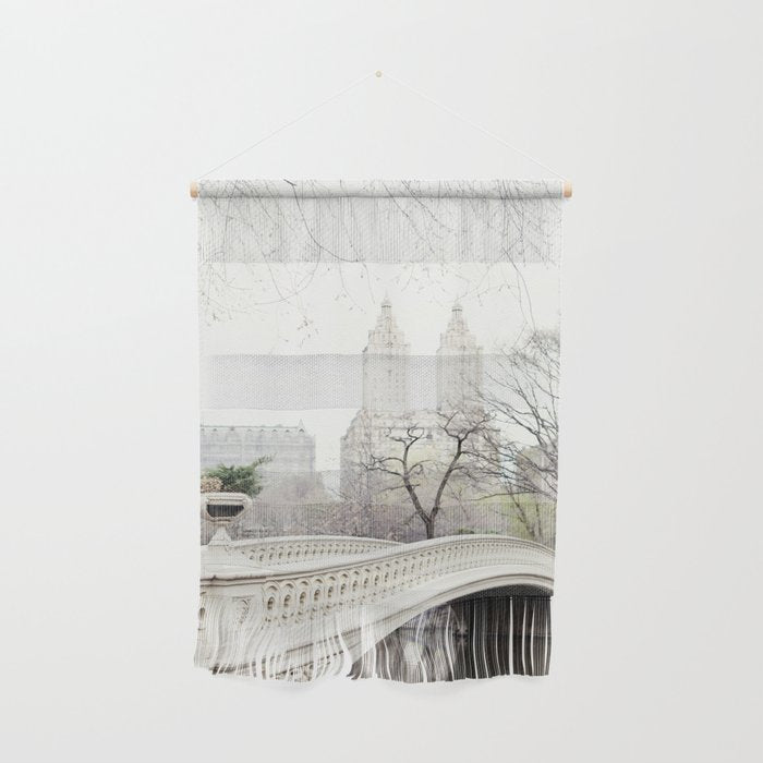 Bow Bridge in Central Park - Travel Photography, New York Wall Hanging Gallery Image 1