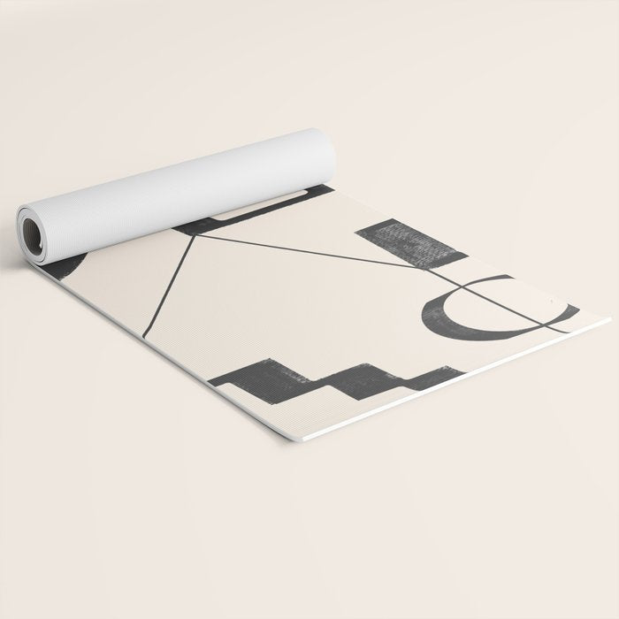 Abstract line art 29 Yoga Mat Gallery Image 2