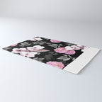 Night bloom - pink blush Rug Gallery Image 3