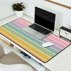 Gradient Arch XXI Tropical Mid Century Modern Rainbow Desk Mat Gallery Image 2