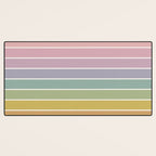 Gradient Arch XXI Tropical Mid Century Modern Rainbow Desk Mat Gallery Image 3