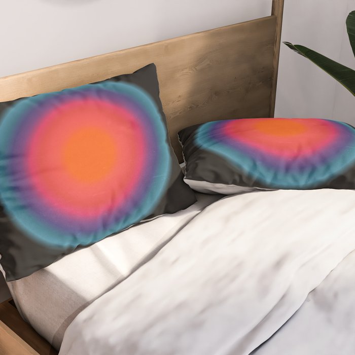 California Dreaming: Midnight Black Edition Pillow Sham Gallery Image 2