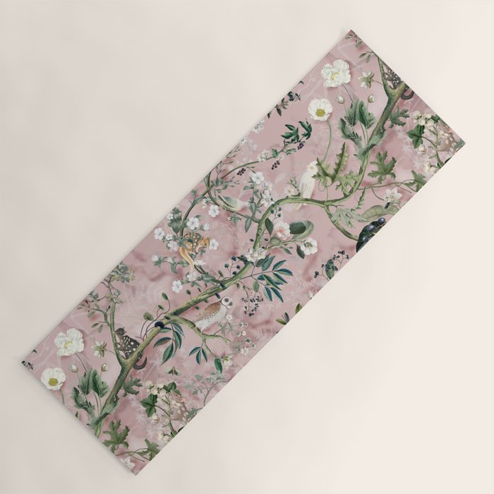 Wild Future pink Yoga Mat Gallery Image 1