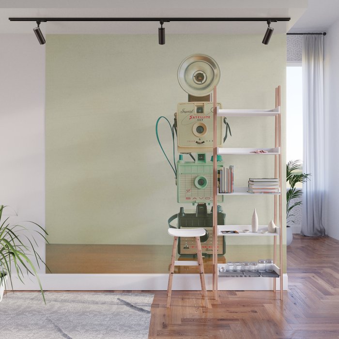 Tower of Cameras Wall Mural Gallery Image 1
