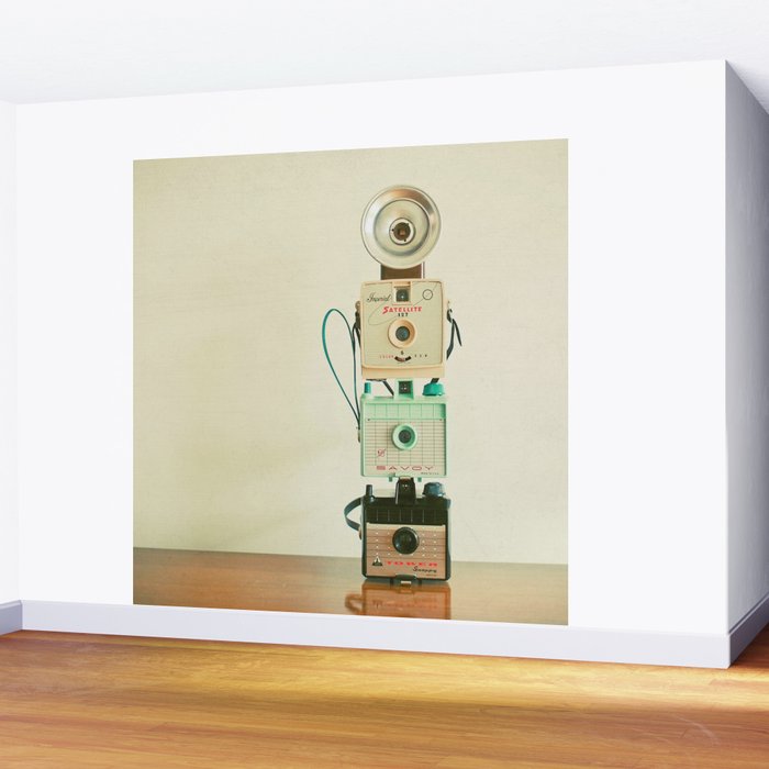 Tower of Cameras Wall Mural Gallery Image 2