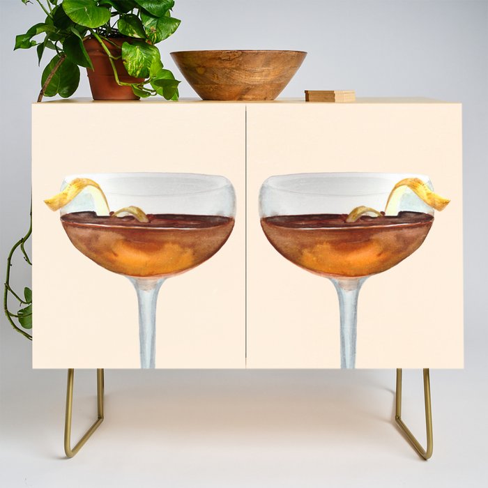 Espresso Martini: Retro Classic Cocktail 04 Credenza Gallery Image 1