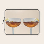 Espresso Martini: Retro Classic Cocktail 04 Laptop Sleeve Gallery Image 1