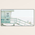 Lifeguard Tower Desk Mat Gallery Image 3