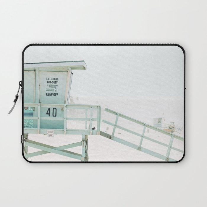 Lifeguard Tower Laptop Sleeve Gallery Image 1