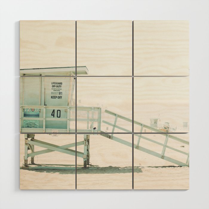 Lifeguard Tower Wood Wall Art Gallery Image 1