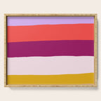 Sunset Stripes Serving Tray Gallery Image 1