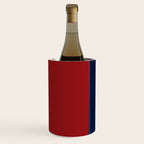 Navy Bold Red Stripe Wine Chiller Gallery Image 3