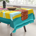The Good Vibes Flower Pot Tablecloth Gallery Image 3