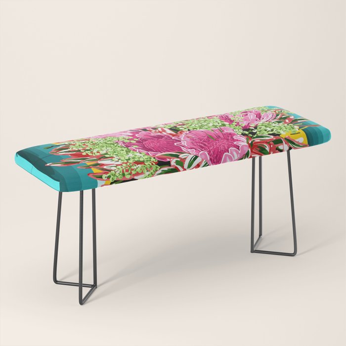 The Good Vibes Flower Pot Bench Gallery Image 1