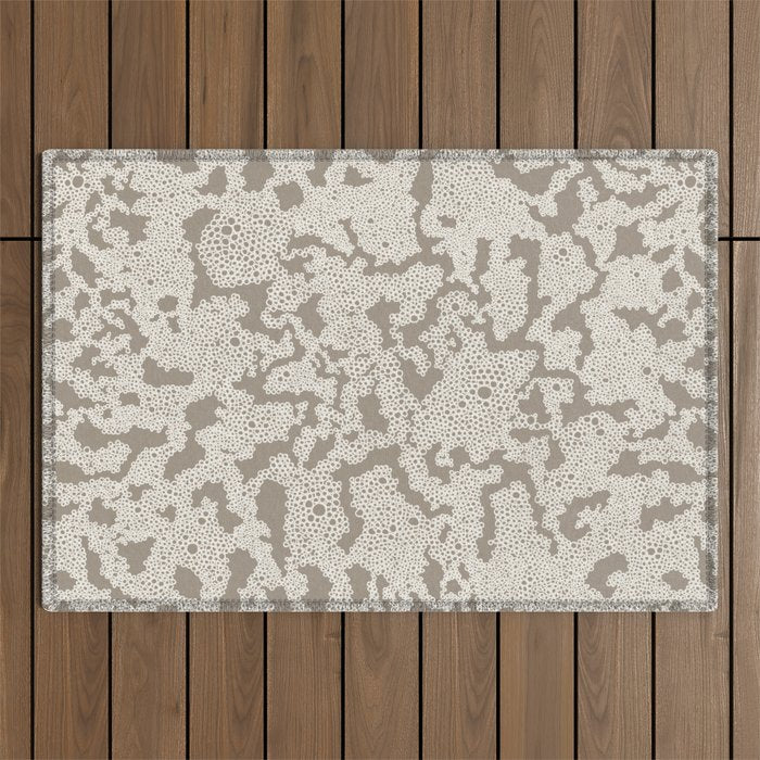 Organic Lace Outdoor Rug Gallery Image 1