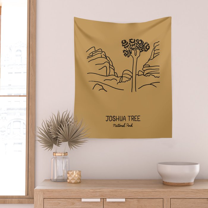 Joshua Tree National Park Wall Tapestry Gallery Image 2