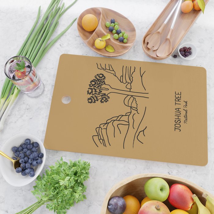 Joshua Tree National Park Cutting Board Gallery Image 2
