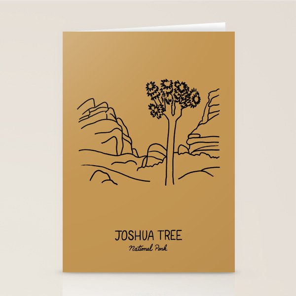Joshua Tree National Park Stationery Card Gallery Image 1