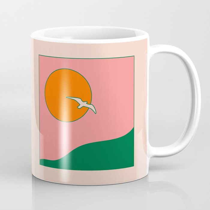 Soar - Pink Coffee Mug Gallery Image 1