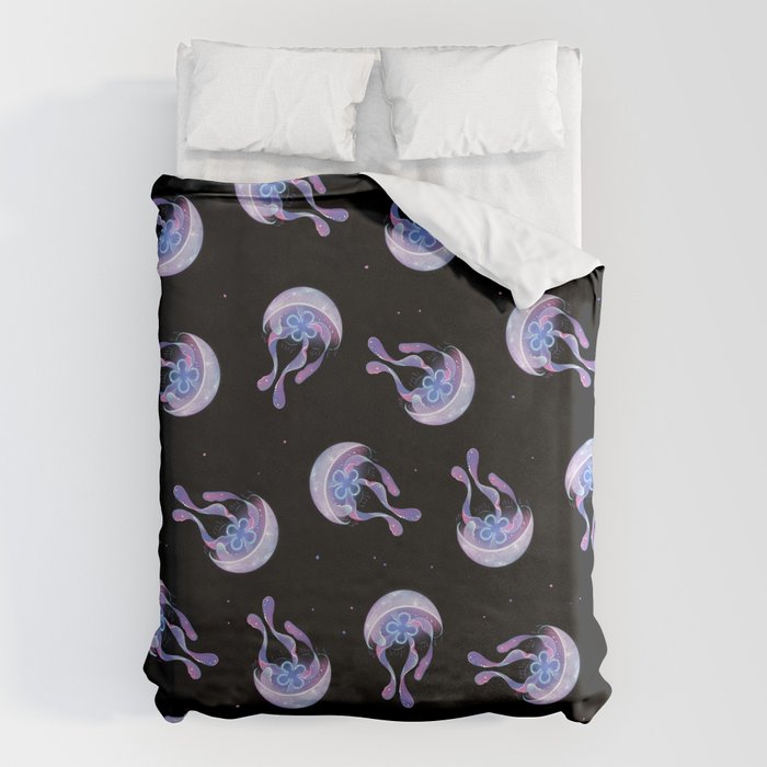Moon jelly Duvet Cover Gallery Image 1