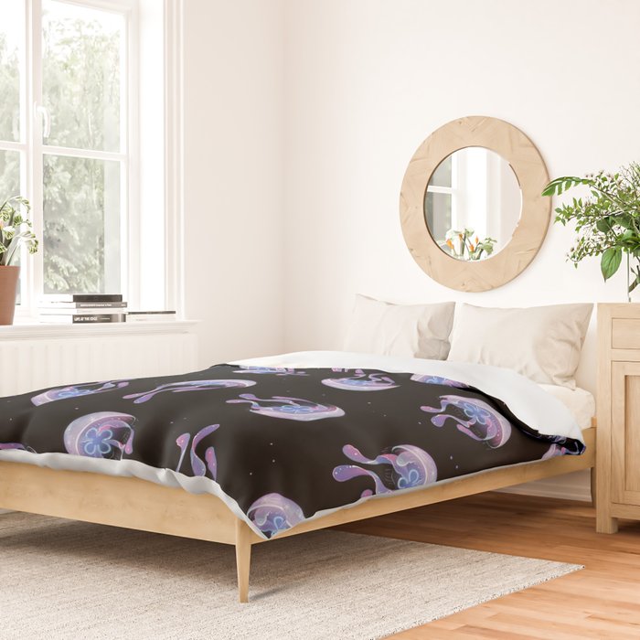 Moon jelly Duvet Cover Gallery Image 2