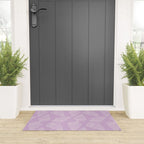 Conch Shell on Lavender Welcome Mat Gallery Image 3