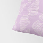 Conch Shell on Lavender Pillow Sham Gallery Image 4