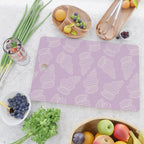 Conch Shell on Lavender Cutting Board Gallery Image 2