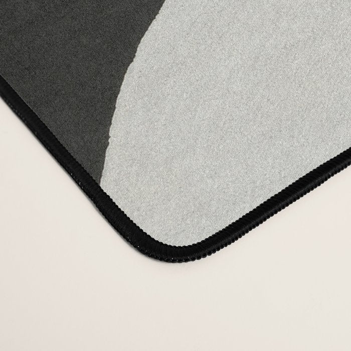 Black & White Abstract Collage #1 Desk Mat Gallery Image 4
