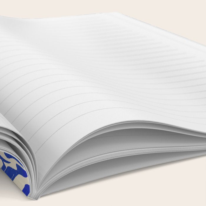 Minimal Blue Plant Notebook Gallery Image 2