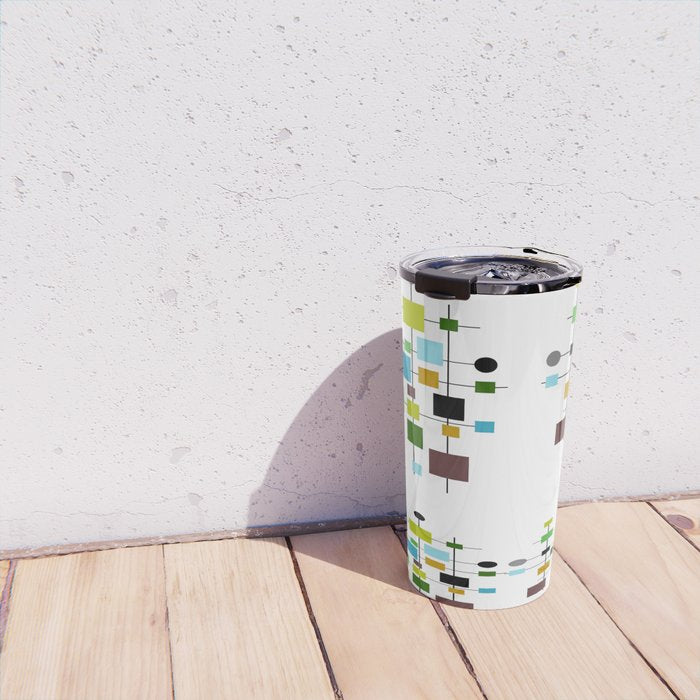 Mid-Century Modern Art 1.3.2 Travel Mug Gallery Image 4