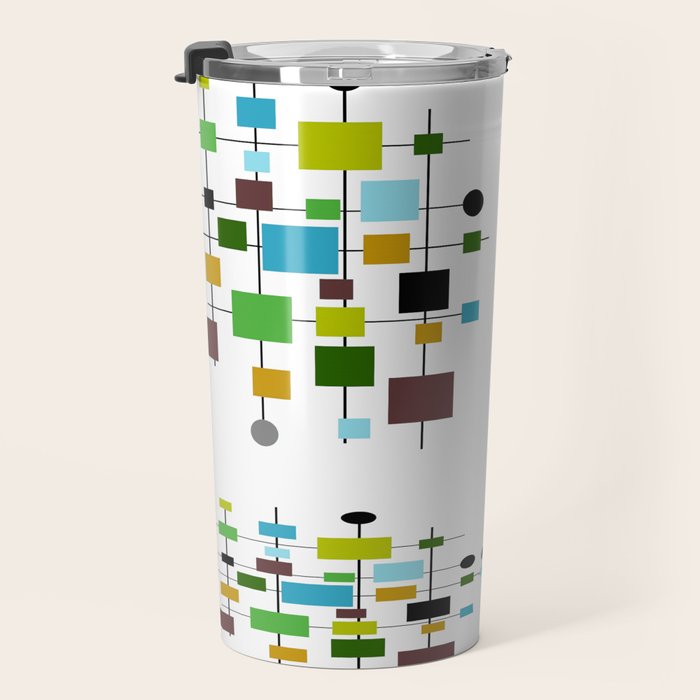 Mid-Century Modern Art 1.3.2 Travel Mug Gallery Image 3