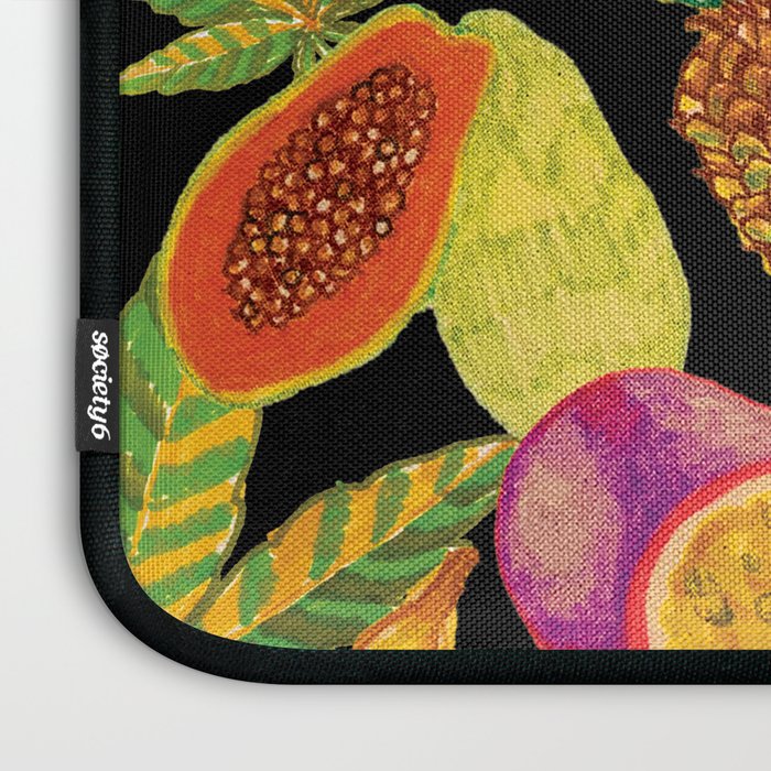 Tropical Cannabis Fruit Laptop Sleeve Gallery Image 3