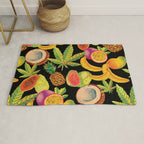 Tropical Cannabis Fruit Rug Gallery Image 1